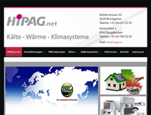 Tablet Screenshot of hipag.net